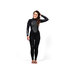 Mystic Negro Estrella 3/2 Backzip Kitesurf Traje 2014 - Negro