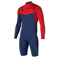 Mystic Crossfire Yz 3/2 Kitesurf Shortleg Longarm 2014 - Rojo Mystic Crossfire Yz 3/2 Kitesurf Shortleg Longarm 2014 - Rojo