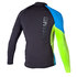 Mystic Crossfire Kitesurf Ls Camisa De Lycra - Azul
