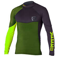Mystic Crossfire Kitesurfing Ls Rashvest - Verde