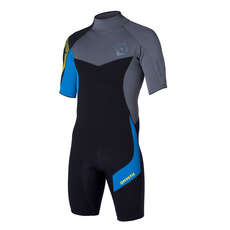 Mystic Crossfire 3/2 Kitesurf Chapo Cremallera Trasera 2014 - Azul