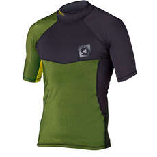 Mystic Crossfire Kitesurf Ss Camisa De Lycra 2014 - Verde