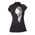 Diva Mística Shortsleeve Para Mujer Camisa De Lycra - Negro