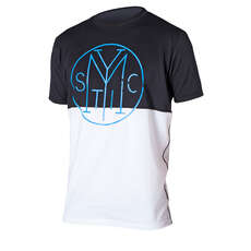 Mystic Drip Kitesurfing Ss Quickdry - Negro / Blanco Mystic Drip Kitesurfing Ss Quickdry - Negro / Blanco