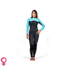 Mystic Para Mujer De La Estrella 3/2 Backzip Gbs Traje - Azul