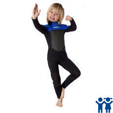 Mystic Childrens Estrella 3/2 Flatlock Traje 2014 - Azul