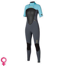 Mystic Para Mujer De La Estrella 3/2 Shortarm Kitesurf Traje 2014 - Negro
