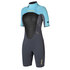 Mystic Para Mujer De La Estrella De Shorty 3/2 Kitesurf Traje 2014 - Gris