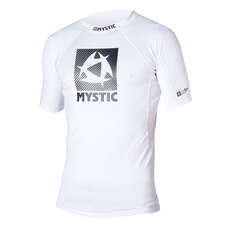 Mystic Veneno Evento Kitesurf Ss Camisa De Lycra 2015 - Blanco