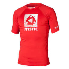 Mystic Veneno Evento Kitesurf Ss Camisa De Lycra 2015 - Rojo