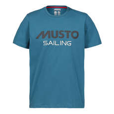 Camiseta Musto Tee - Cove Blue - 82023 Camiseta Musto Tee - Cove Blue - 82023
