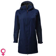 Chaqueta De Lluvia Musto Para Mujer Cerdeña - Azul Marino - Swjk036-597