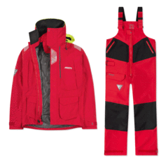 Musto Br2 Offshore Jacket & Trouser Package - Rojo / Rojo Musto Br2 Offshore Jacket & Trouser Package - Rojo / Rojo