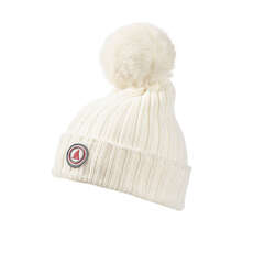 Musto Piel Bobble Beanie - Antiguo Vela Blanca