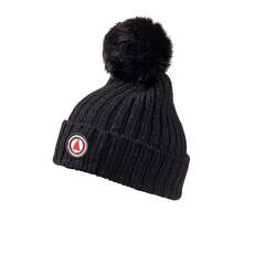 Musto Piel Bobble Beanie - Negro Musto Piel Bobble Beanie - Negro