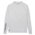 Musto Uv Ensignia T-Shirt De Manga Larga De Secado Rápido - Platino