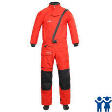 Musto Junior Mpx Drysuit - Fuego Naranja / Gris Oscuro Musto Junior Mpx Drysuit - Fuego Naranja / Gris Oscuro