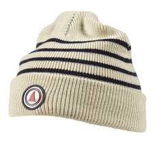 Musto Náutico Beanie - Antiguo Vela Blanca / Verdadero Armada