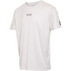 Mystic Tactic Rash Vest A Maniche Corte  - Bianco 240156