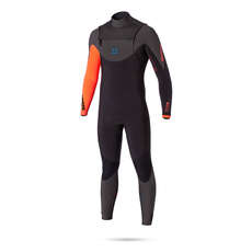 Fuego Cruzado Mystic 5.4 Gbs Frontzip Traje - Coral