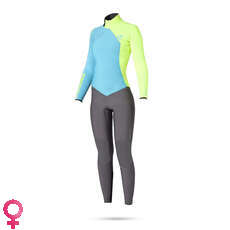 Mystic Womens Diva 3 / 2Mm Gbs Backzip Wetsuit - Teel Mystic Womens Diva 3 / 2Mm Gbs Backzip Wetsuit - Teel