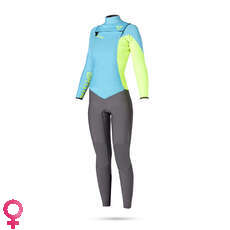 Mystic Para Mujer Diva 5 / 4Mm Gbs Frontzip Traje - Teel Mystic Para Mujer Diva 5 / 4Mm Gbs Frontzip Traje - Teel