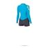 Mystic Para Mujer Diva 3/2 Mm Gbs Longarm Fz Super Shorty - Verde Azulado