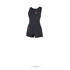 Mujeres Mystic Diva 2/2 Mm Short John Traje - Negro
