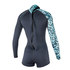 Mystic Womens Diva 3 / 2Mm Longarm Back-Zip Shorty - Gris