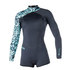 Mystic Womens Diva 3 / 2Mm Longarm Back-Zip Shorty - Gris