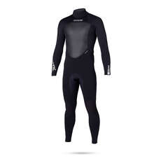 Mystic Star 3/2 Flatlock Backzip Wetsuit - Negro