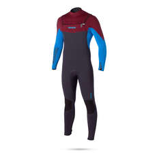 Mystic Estrella 4.5 Gbs Frontzip Traje - Burdeos Mystic Estrella 4.5 Gbs Frontzip Traje - Burdeos