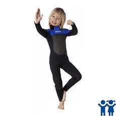 Mystic Estrellas 5 / 4Mm Gbs Backzip Niños Traje - Azul Mystic Estrellas 5 / 4Mm Gbs Backzip Niños Traje - Azul