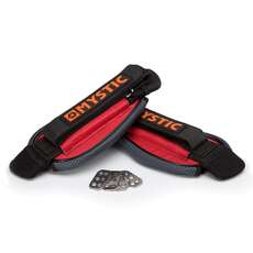 Mystic Kitesurfing Footstrap Adjustable Set - Rojo