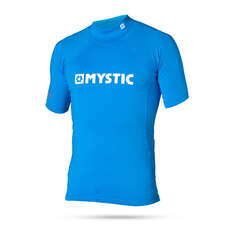 Mystic Estrella Kitesurf Ss Camisa De Lycra - Azul Mystic Estrella Kitesurf Ss Camisa De Lycra - Azul