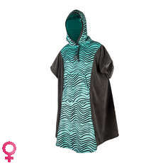 Poncho / Fleece Mystic Womens / Changing Cambiante - Gris