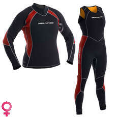 Neil Pryde Womens Elite Firewire Sailing 3Mm Combo De Traje De Neopreno Negro / Ciruela - 630207/8