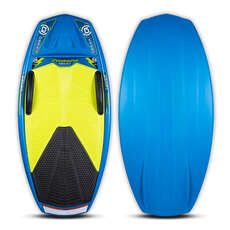 Obrien Freeboard Kneeboard / Multi Position Board - Azul/amarillo 2221214