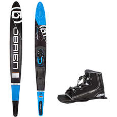 Obrien Siege 67.5 "slalom Waterski & Z9 Binding - Azul