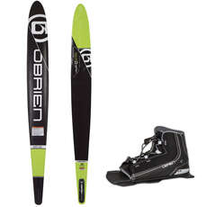 Obrien Siege 69 "slalom Waterski & Z9 Encuadernación - Verde
