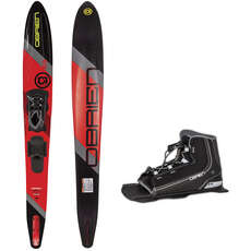 Obrien Sequence 67 "slalom Waterski & Z9 Binding - Rojo