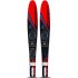 Esquís acuáticos Obrien Vortex de 65,5" y fijaciones X7 (2026) - Rojo
