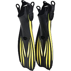 Aletas De Snorkel Largas Ocean Blue Avance-Pro - Negro/Amarillo Aletas De Snorkel Largas Ocean Blue Avance-Pro - Negro/Amarillo