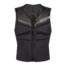 Mystic Block Kite Surf Chaleco De Impacto Con Cremallera Frontal - Negro 200107 Mystic Block Kite Surf Chaleco De Impacto Con Cremallera Frontal - Negro 200107
