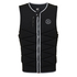Mystic Outlaw Wake Board Chaleco De Impacto Con Cremallera Frontal - Negro 220145