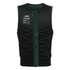 Mystic Outlaw Wake Boarding Chaleco De Impacto Con Cremallera Frontal - Hoja Oscura 220145