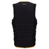 Mystic The Dom Wake Boarding Chaleco De Impacto Con Cremallera Frontal - Negro / Amarillo 220146