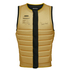 Mystic The Dom Wake Boarding Chaleco De Impacto Con Cremallera Frontal - Negro / Amarillo 220146
