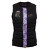 Mystic Mujeres Zodiac Wake Boarding Chaleco De Impacto Con Cremallera Frontal - Negro/púrpura