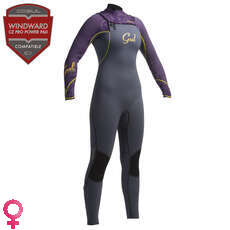 Gul Mujeres Perfil Cz 5/3 Mm Puntada Invisible Perno Seco Traje 2015 - Gu / San